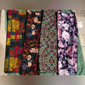 Bundle of lularoe Cassie skirt in XL 4 skirts total plus mystery gift!